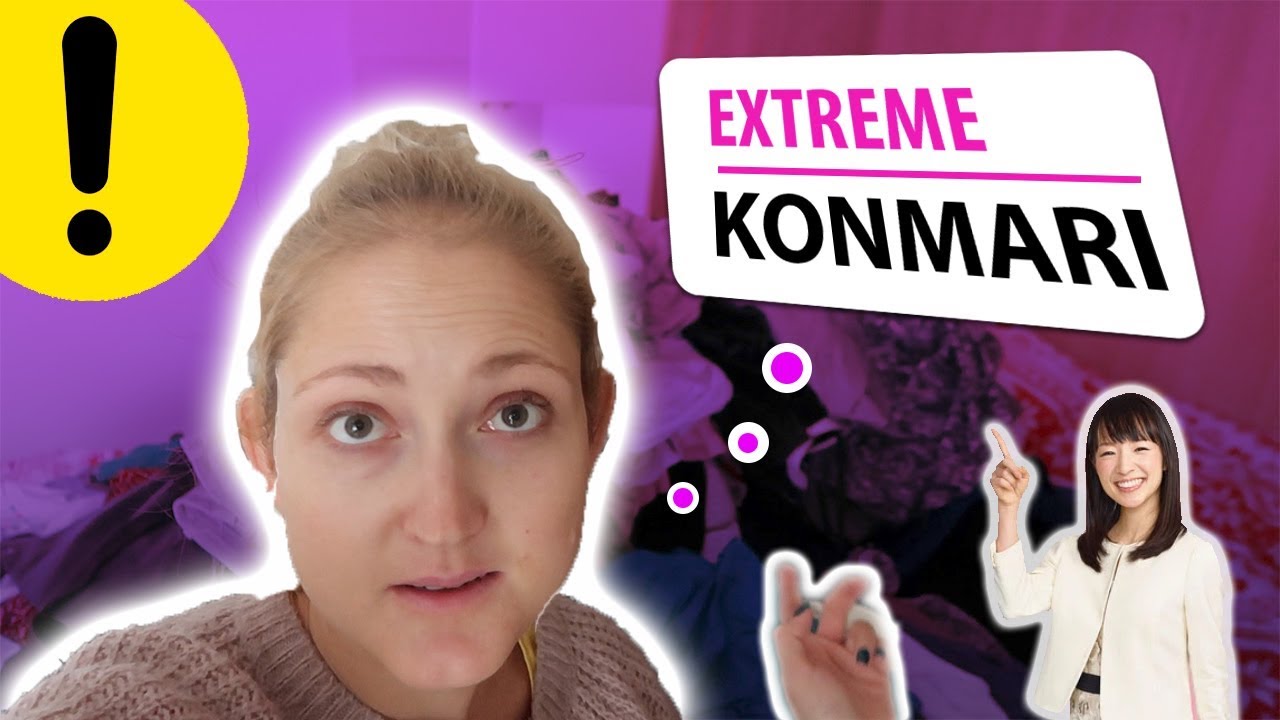 SPRZYĄTAM CAŁY DOM METODĄ KONMARI - Tyna Just Tries