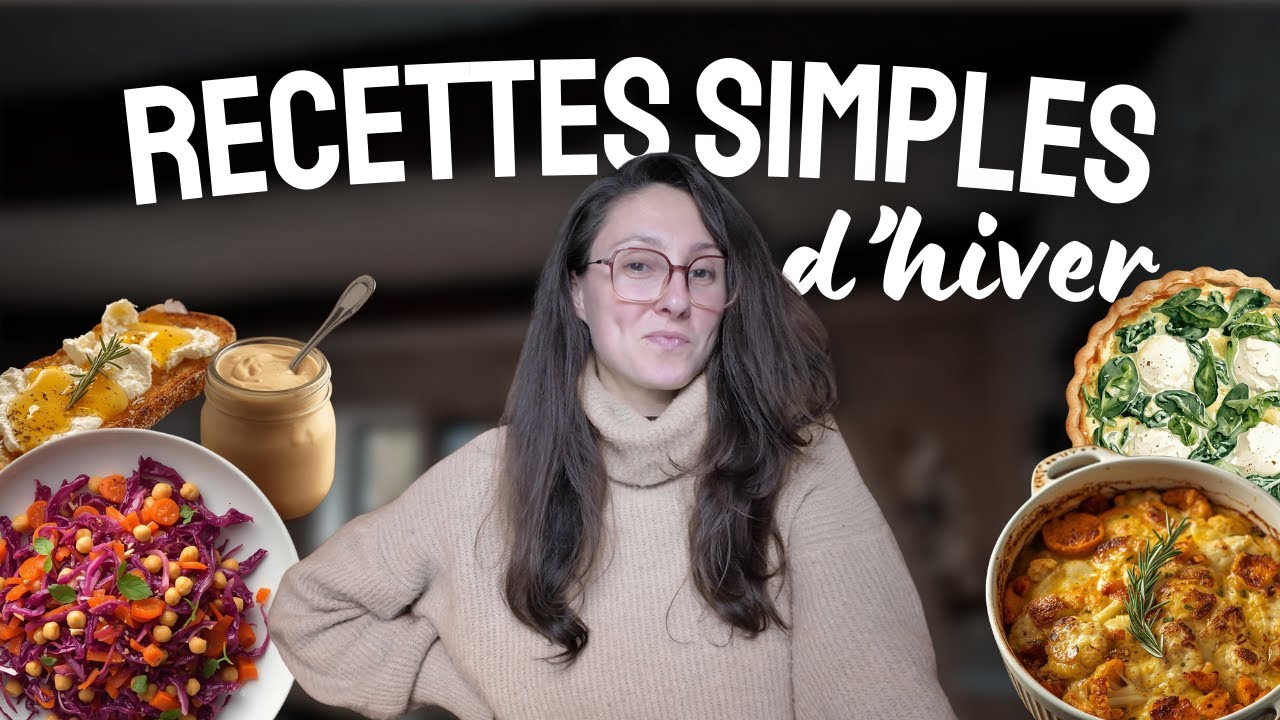 Ce que je mange en hiver pour respecter mon corps (et la planète) + retour de courses