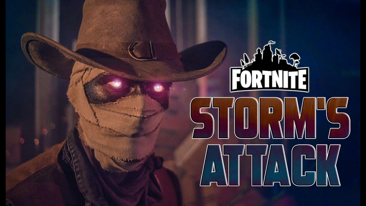 STORM'S ATTACK (Grizz Art) - Fortnite real life