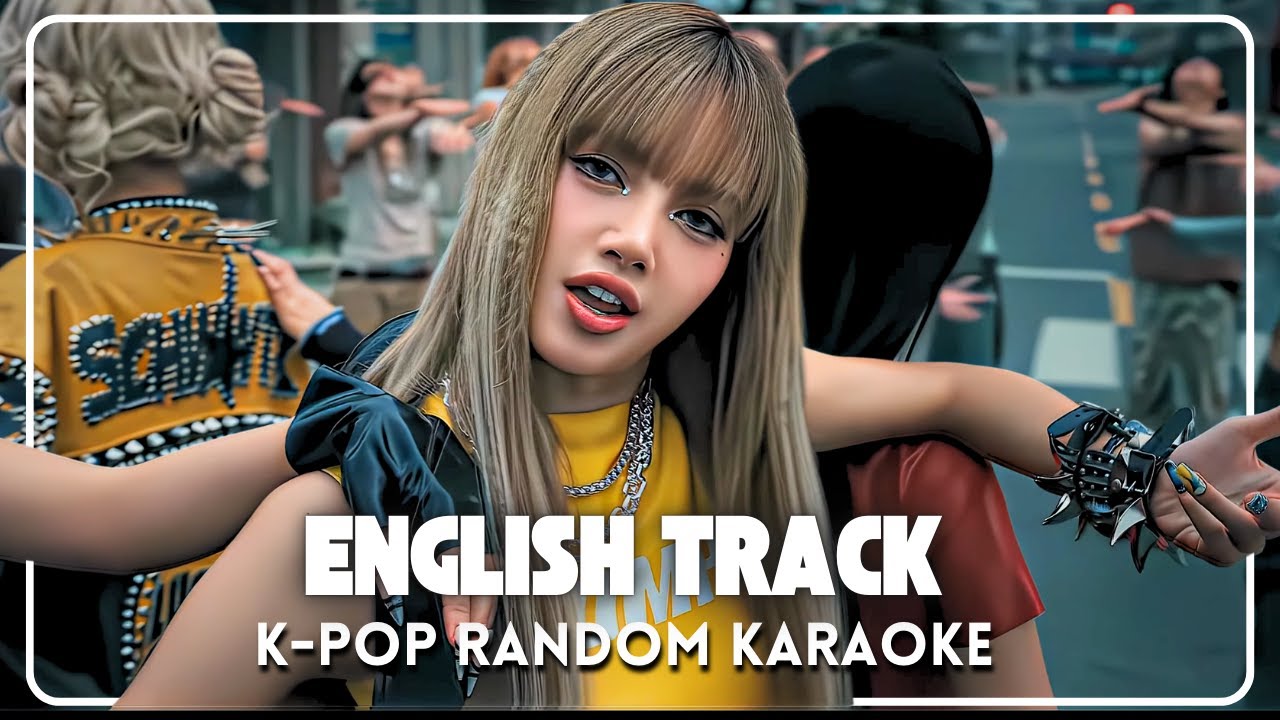 K-POP RANDOM KARAOKE CHALLENGE 🎤 ( ENGLISH TRACK K-POP HITS )