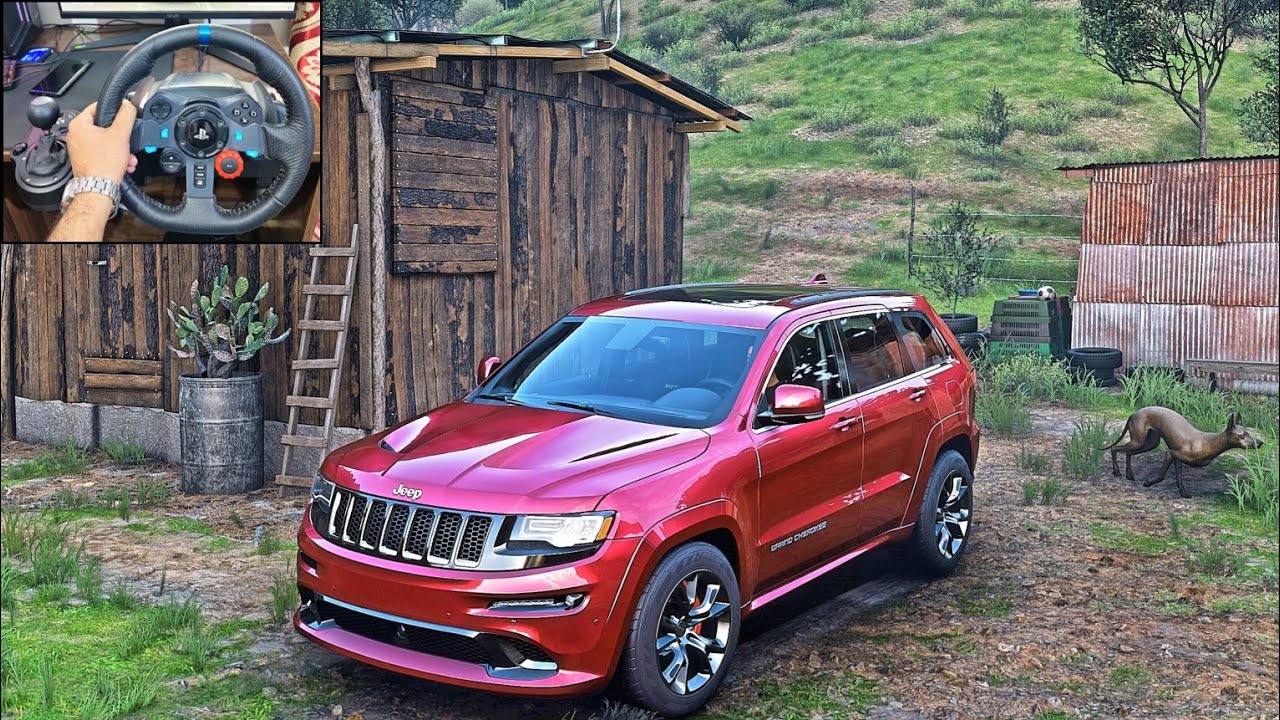 Jeep Grand Cherokee SRT - Forza Horizon 5 Playstation 5 | Logitech G29 Steering Wheel