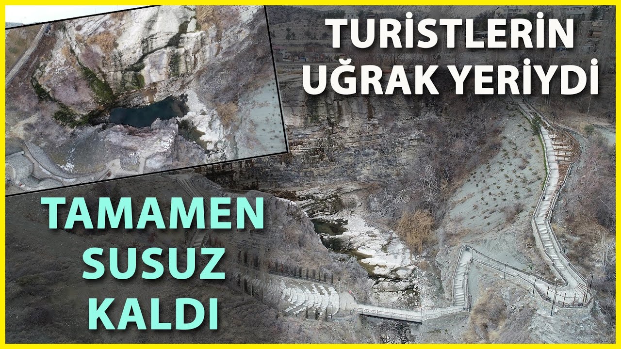 Tortum Şelalesi’nin 'Can Suyu' Kesildi