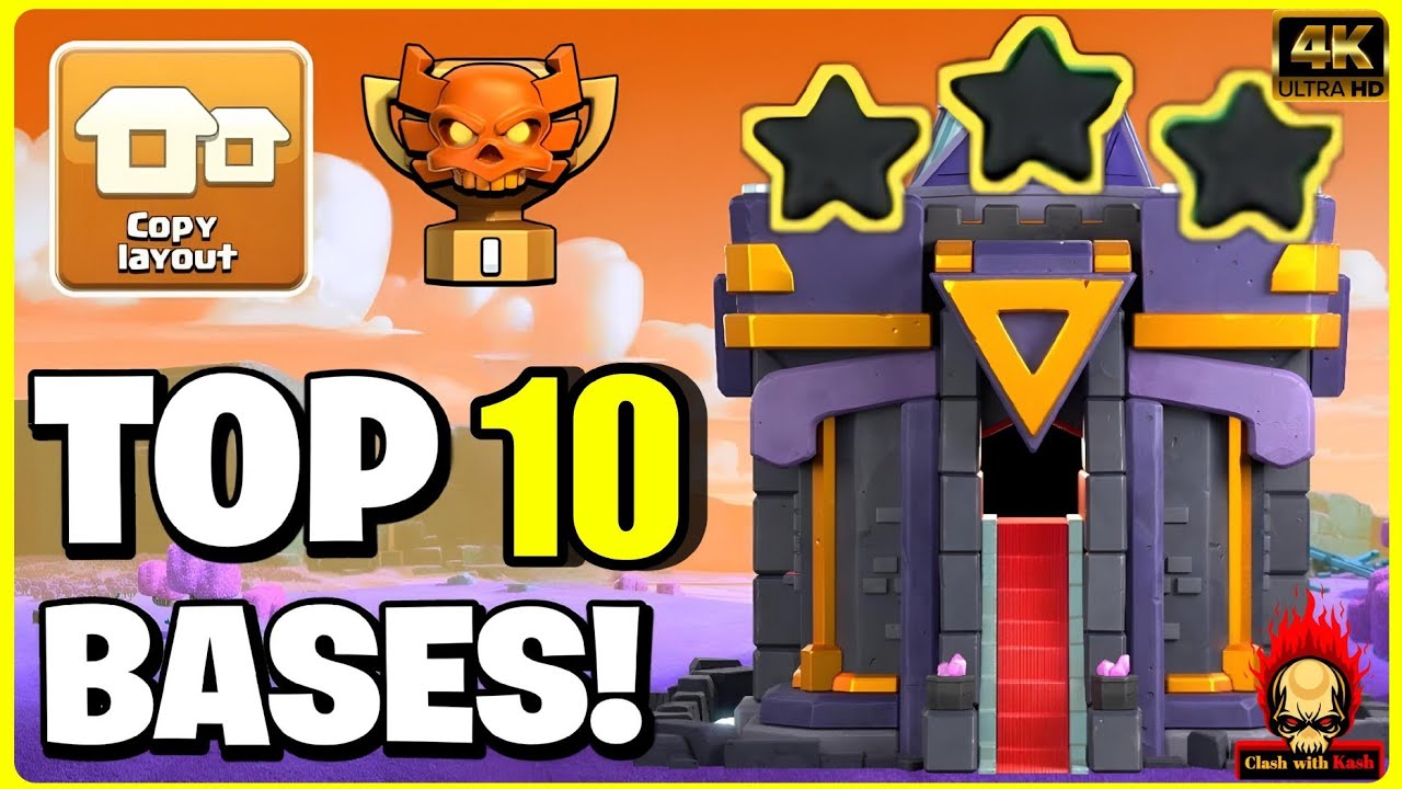 NEW BEST TOP 10 TH15 LEGEND BASE | TH15 WAR BASE LINK | TH15 CWL BASE LINK |