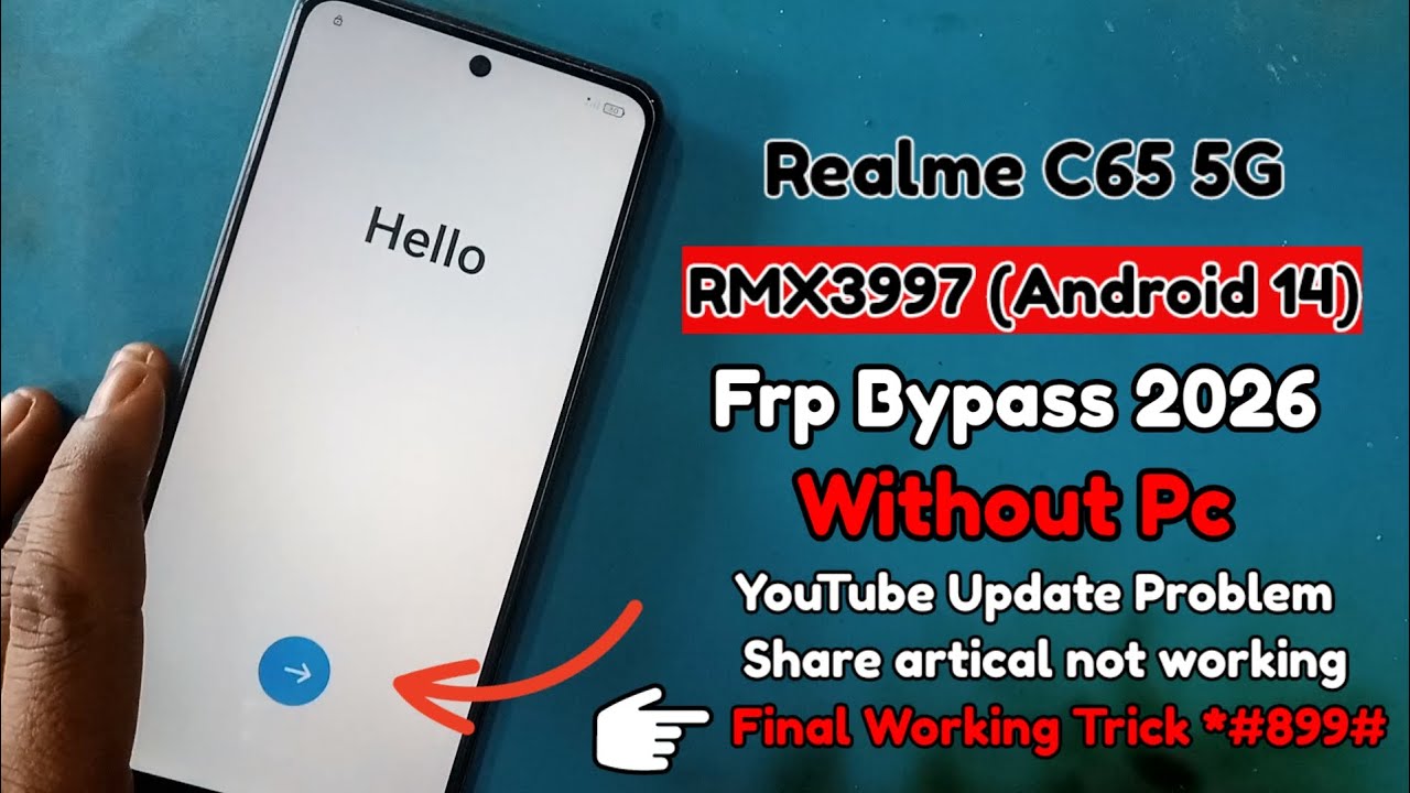 Realme c65 5g frp bypass 2026 | realme 65 frp bypass | realme rmx3997 frp bypass| realme frp bypass 