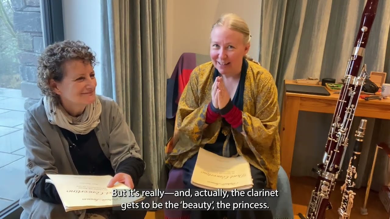 Katherine Spencer and Ursula Leveaux talk about Stauss's Duett-Concertino