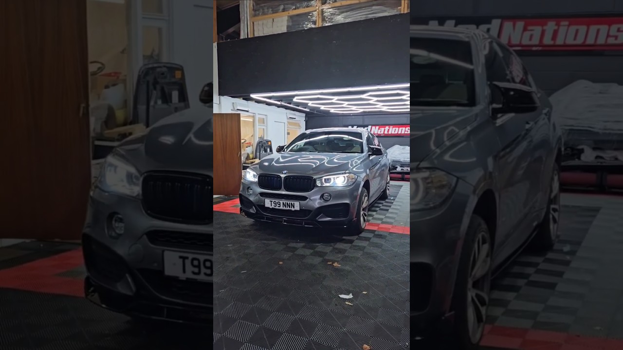 Modifying a BMW X6 F16 🔥 #BMW #automobile #modnations #bmwmods #modify #cartok #manchester #x6 #f16