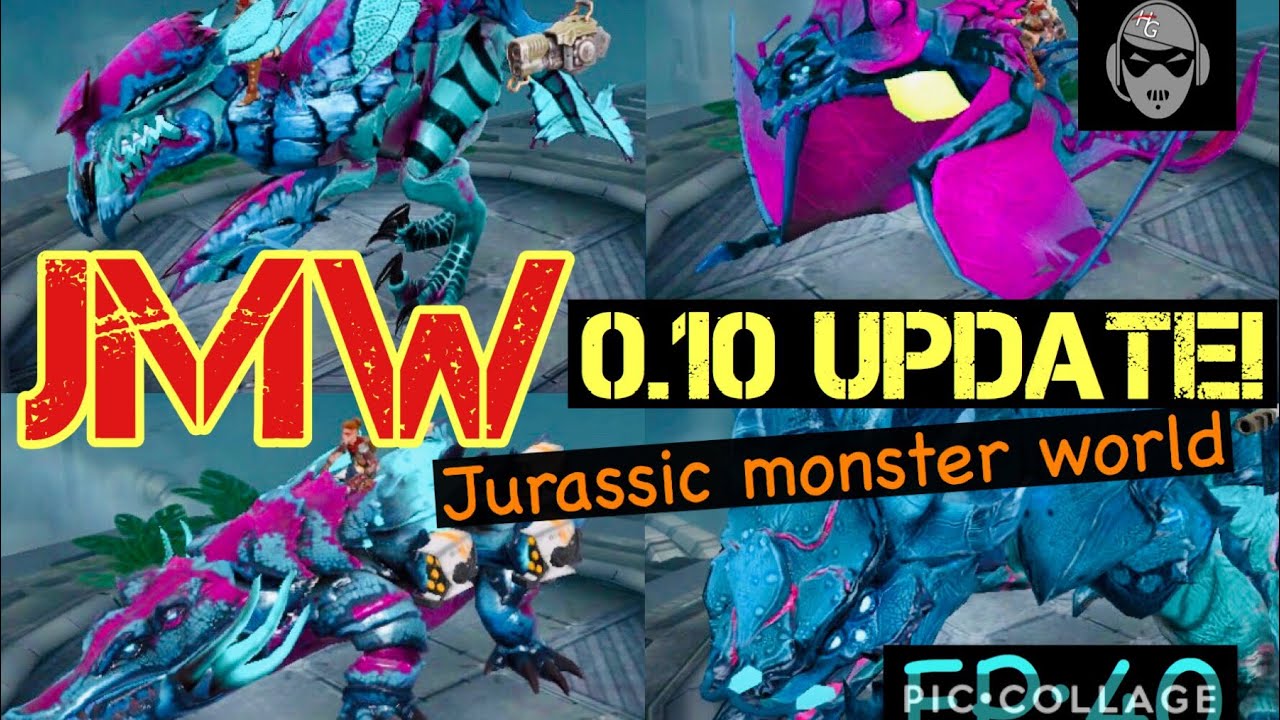 JURASSIC MONSTER WORLD (JMW) | 0.10 update with new symbiotic dino’s!! ( Full Metal Monsters ) EP:40