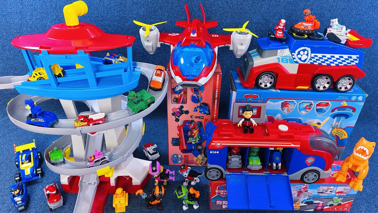 15 Minutes Satisfying with Unboxing Super Cool Paw Patrol Toys Collection ASMR | Review Toys