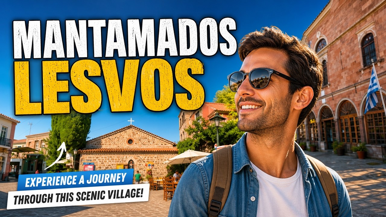 Mantamados, Experience A Journey Through This scenic Village On The Northern Side Of Lesvos!