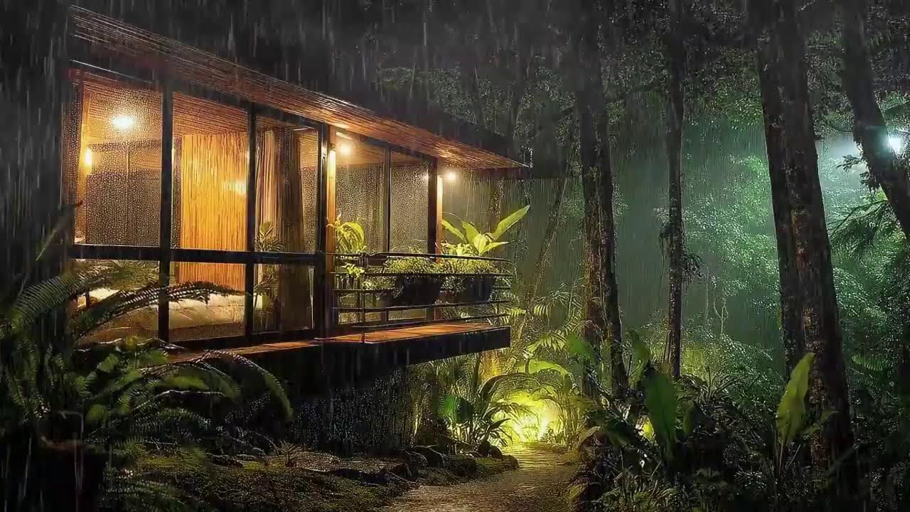 Trending Rain & Thunder Sleep Sounds - Deep Sleep All Night Long | Anxiety & Stress Relief