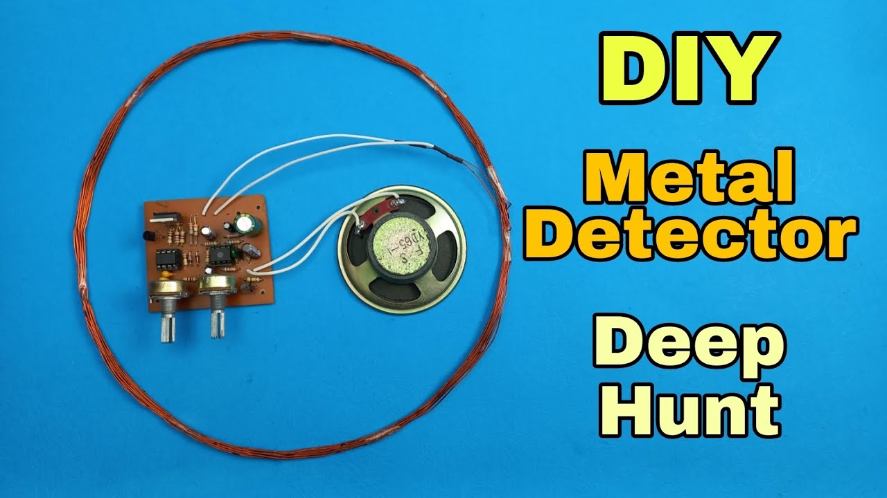 Diy metal detector | metal detector for deep hunt | pirate metal detector