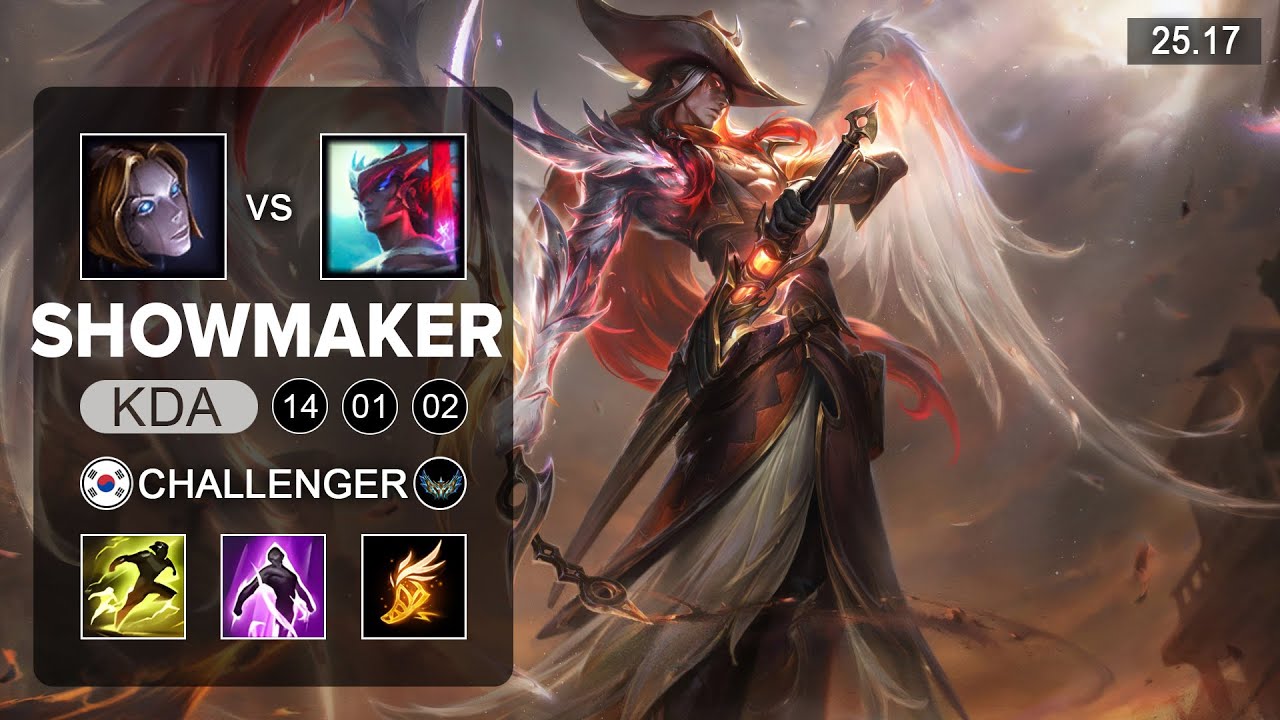 Showmaker Yone vs Orinna Mid - KR Challenger - Patch 25.17 Season 15