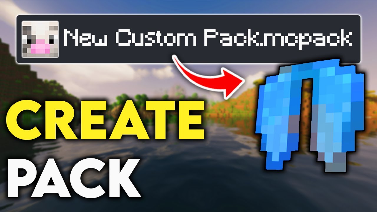How to Make Your OWN Custom Resource Pack in Minecraft!