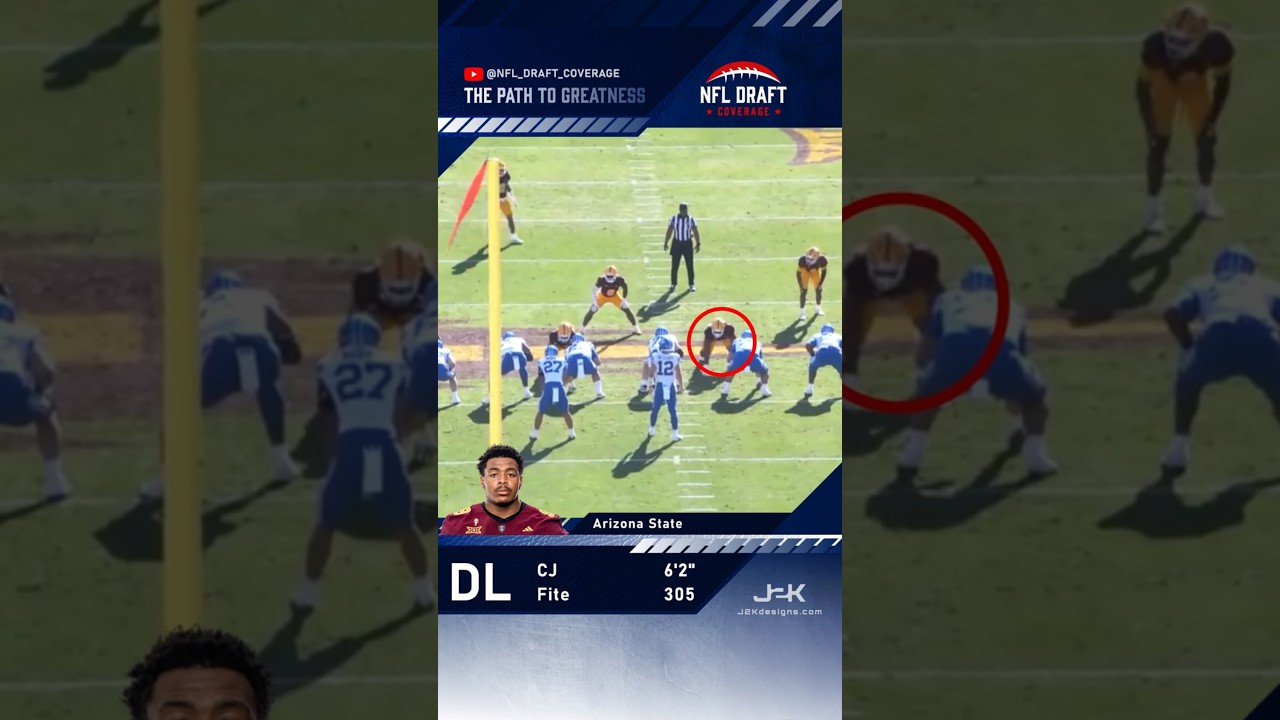 DL CJ Fite Arizona State #nfl #collegefootball #nfldraft #2026nfldraft #nfldraft2026 #arizonastate