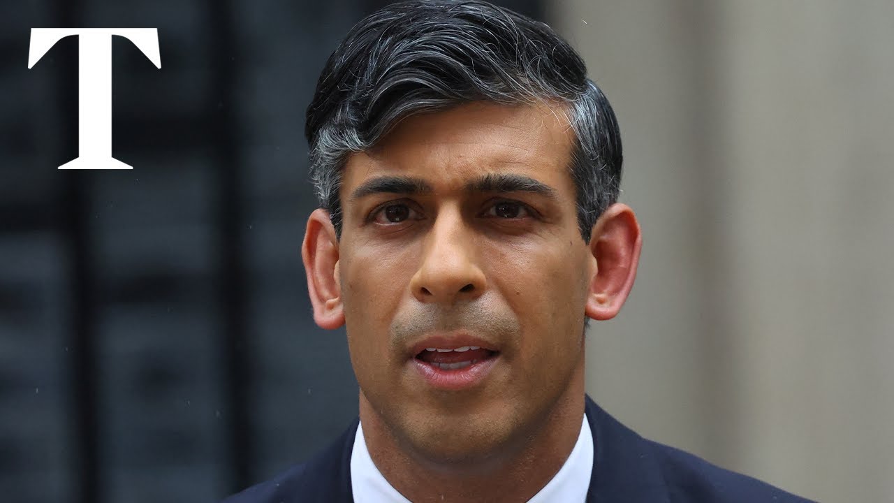 LIVE: Rishi Sunak resignation speech