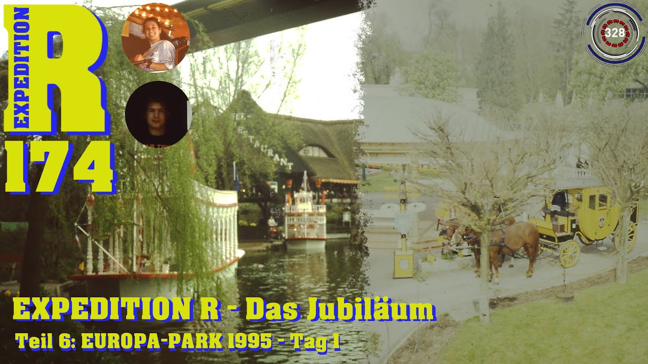 EXPEDITION R - Das Jubiläum - Teil 6: EUROPA-PARK 1995 Tag 1 | XR 