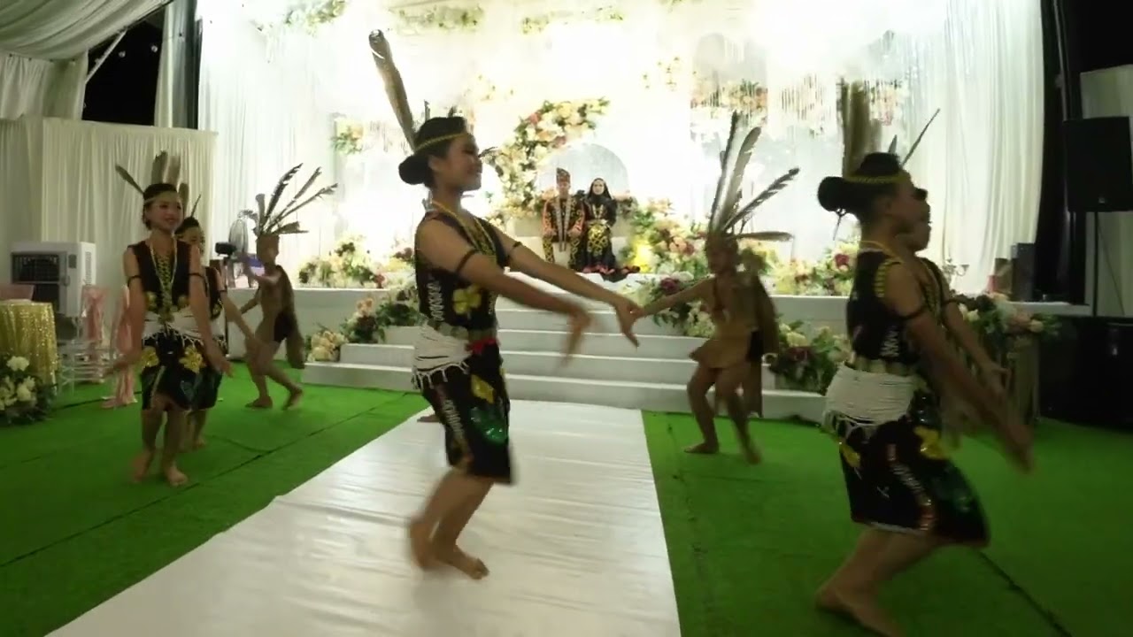 Majlis Perkahwinan Syafie dengan pasangannya Ayuni  11 5 2024 Persembahan Tarian.