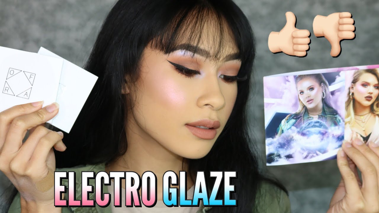 OFRA X NIKKITUTORIALS ELECTROGLAZE COLLECTION FIRST IMPRESSIONS