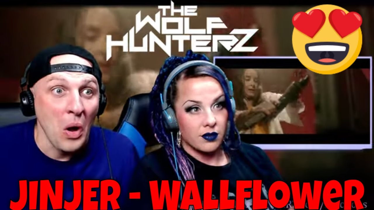 JINJER - Wallflower (Официальный клип) | Реакции THE WOLF HUNTERZ