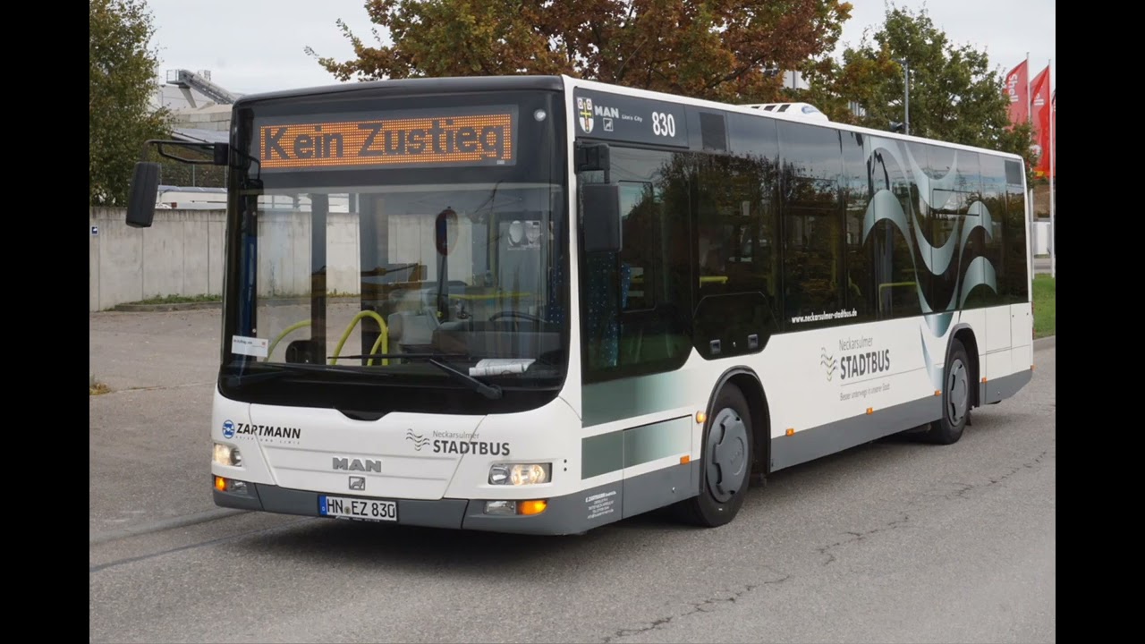 [KICKDOWN SOUND] MAN Göppel A35 Lion's City M NM290 ZF Ecomat Midi  Zartmann Neckarsulm