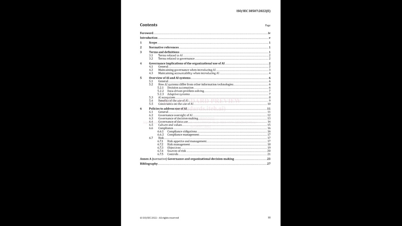 ISO IEC 38507 2022 Annex A