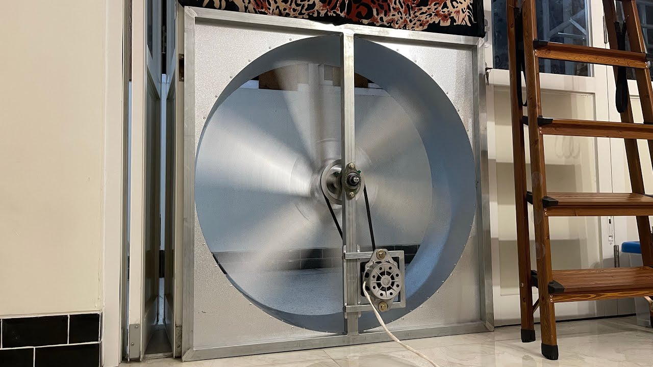 Ventilating My Shop With My Barn Exhaust Fan