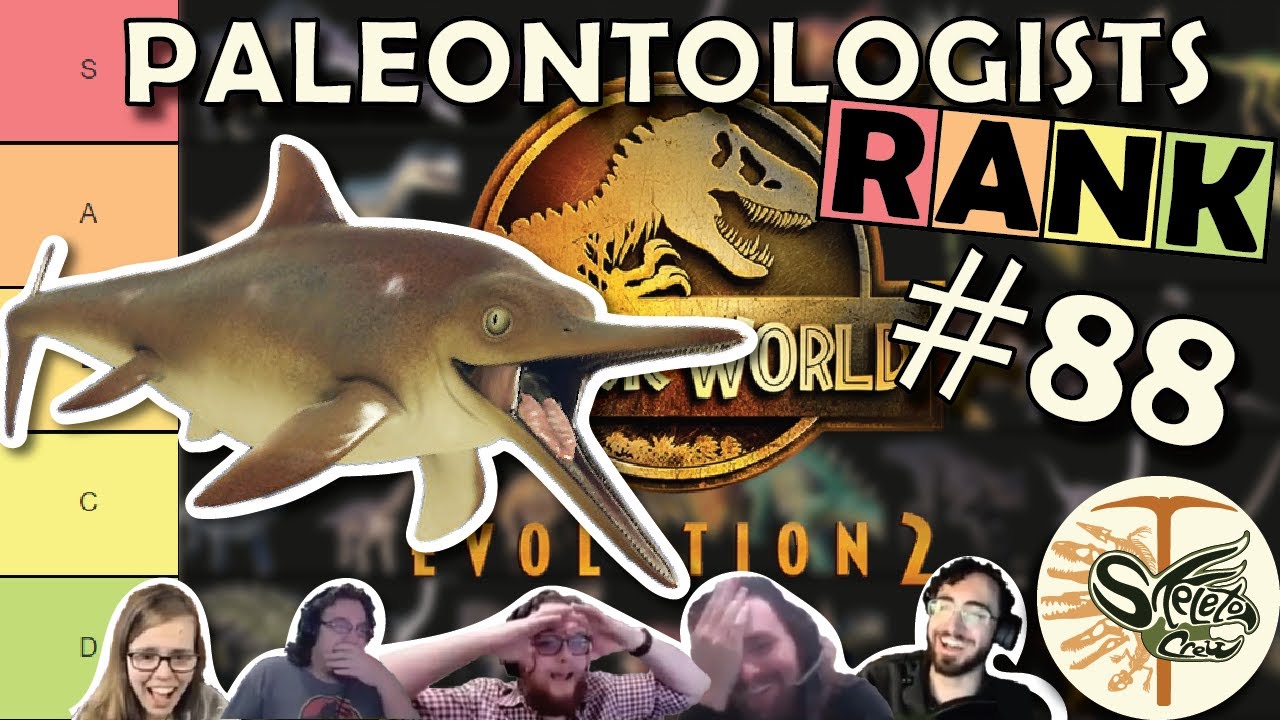 FISHY(LIZARD) BUSINESS | Paleontologists rank ICHTHYOSAURUS in Jurassic World: Evolution 2!