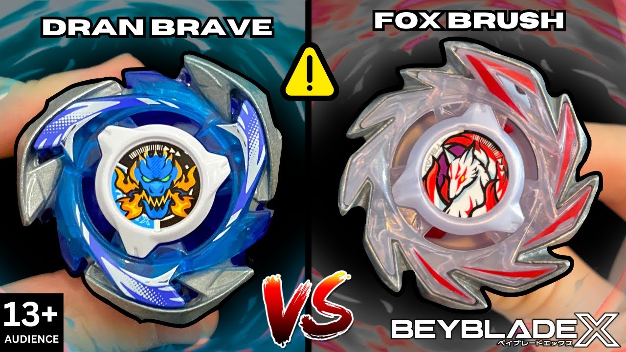 CX SPEED: Dran Brave VS Fox Brush | BEYBLADE X [13+]