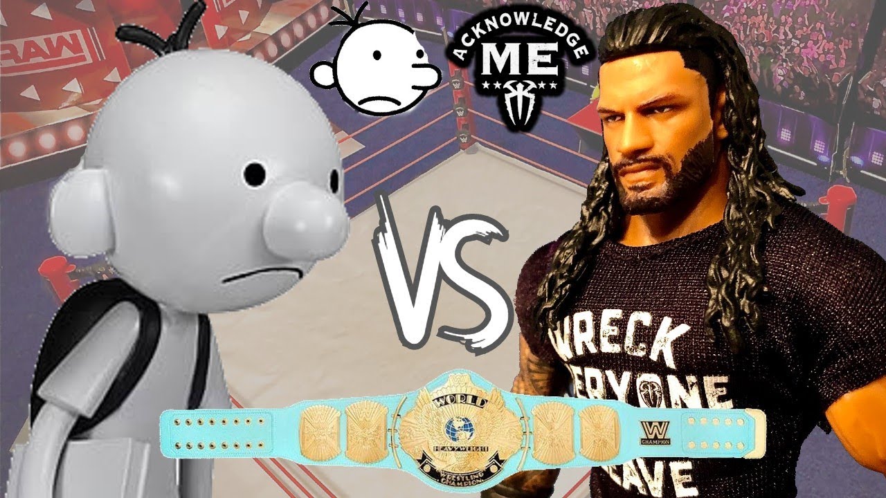 Greg Heffley (c) vs Roman Reigns for the SMF Blue Belt Championship
