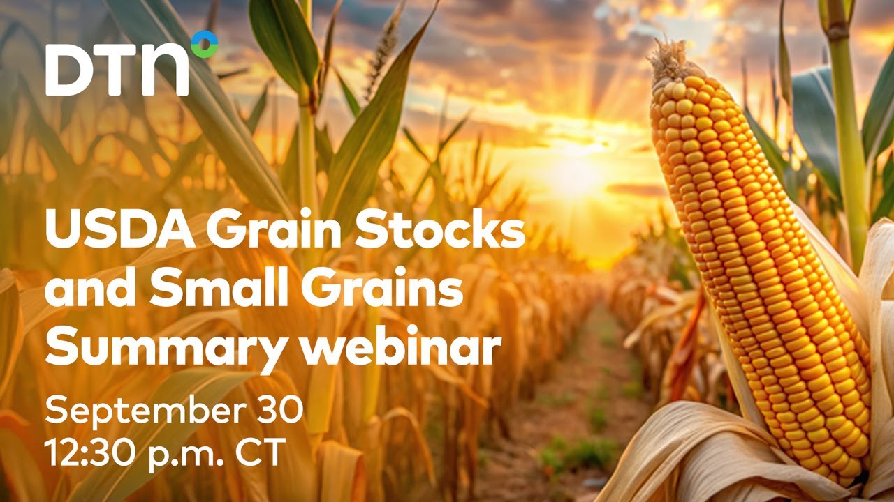 September USDA Grain Stocks and Small Grains Summary webinar