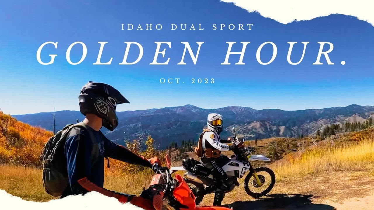 Golden Hour - FE501, 500EXC-F, CRF450L Dual Sport Ride