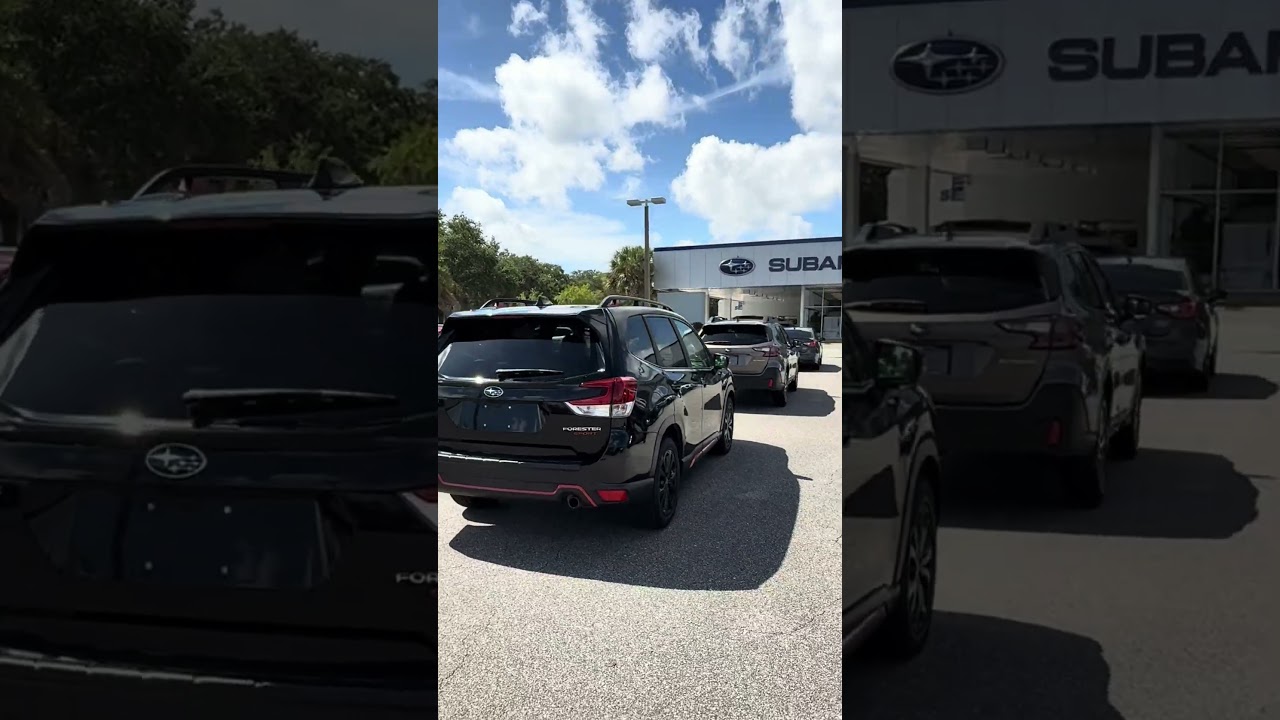 2019 Subaru Forester Sport - Black