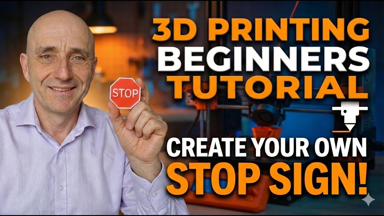 3D-печать для абсолютных новичков: создание дорожного знака «Стоп» с помощью Autodesk Invetor и B...