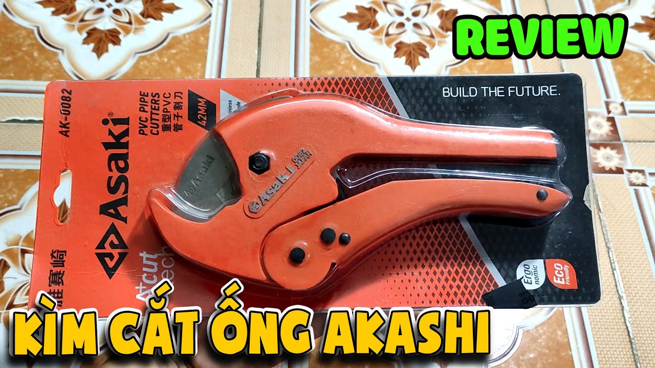 Review Kéo cắt ống Akashi | Văn Hóng Auto