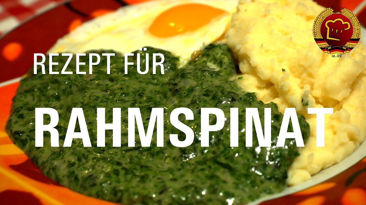 Wie du leckeren Rahmspinat mit diesem DDR Rezept schnell und einfach kochen kannst