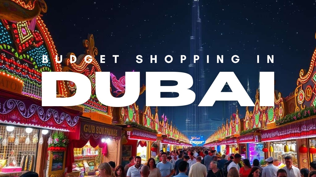 Dubai ISN'T Expensive! Best Budget Shopping Spots Revealed