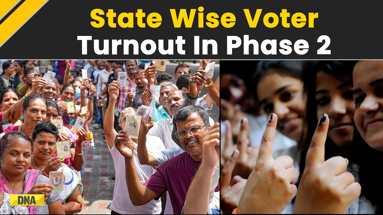Lok Sabha Election 2024: 63% Voter Turnout Across 88 Seats In Phase 2 Check Out-State-Wise Breakdown