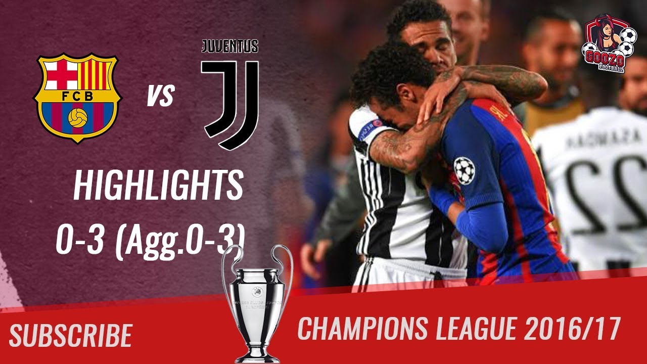 🏆 2016/17 - Quarter Finals 1st Leg 🏆 FC Barcelona vs Juventus FC 0-3 All Highlights | HD
