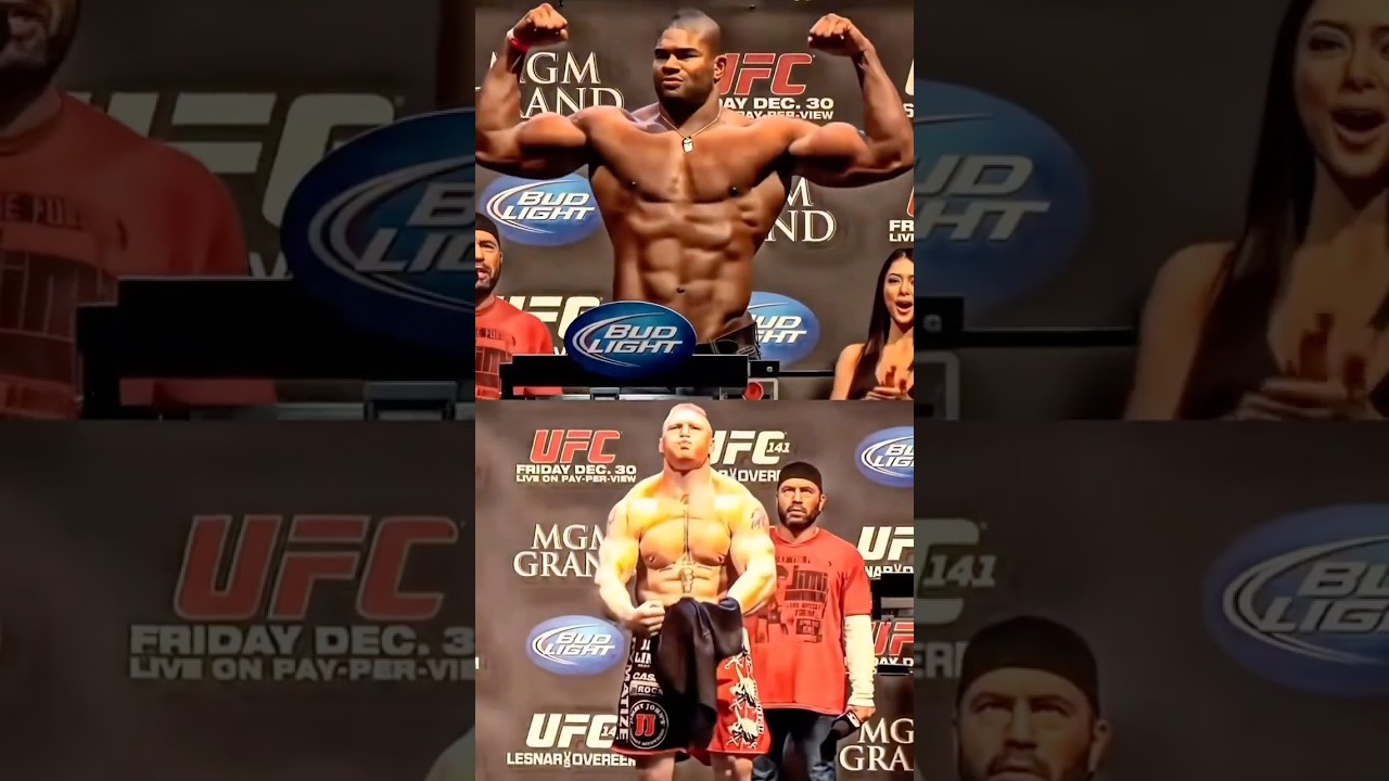 Alistair Overeem vs. Brock Lesnar