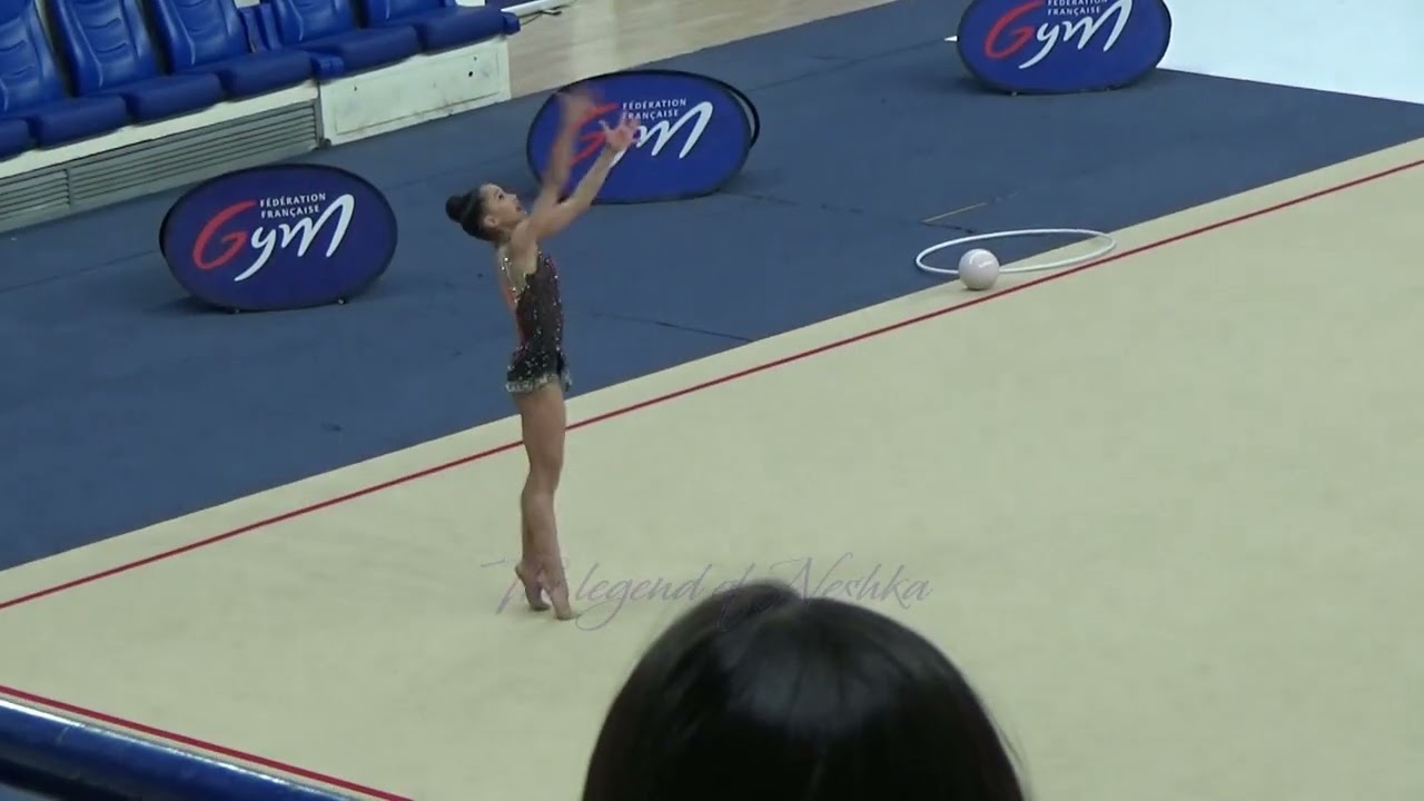 Margot TRAN ballon - 2025 Championnats de France Seniors AA