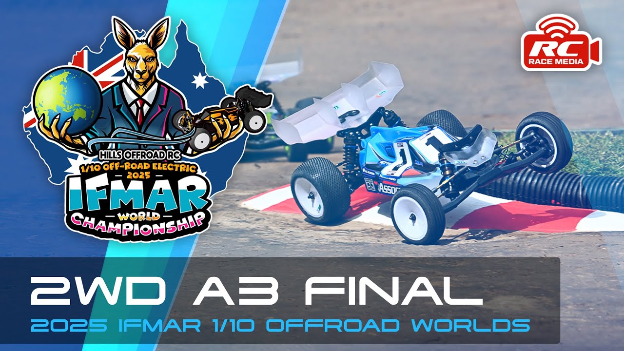 Финал 2WD A3 | Чемпионат мира по внедорожным гонкам IFMAR 1/10 2025 (Сидней, Австралия)