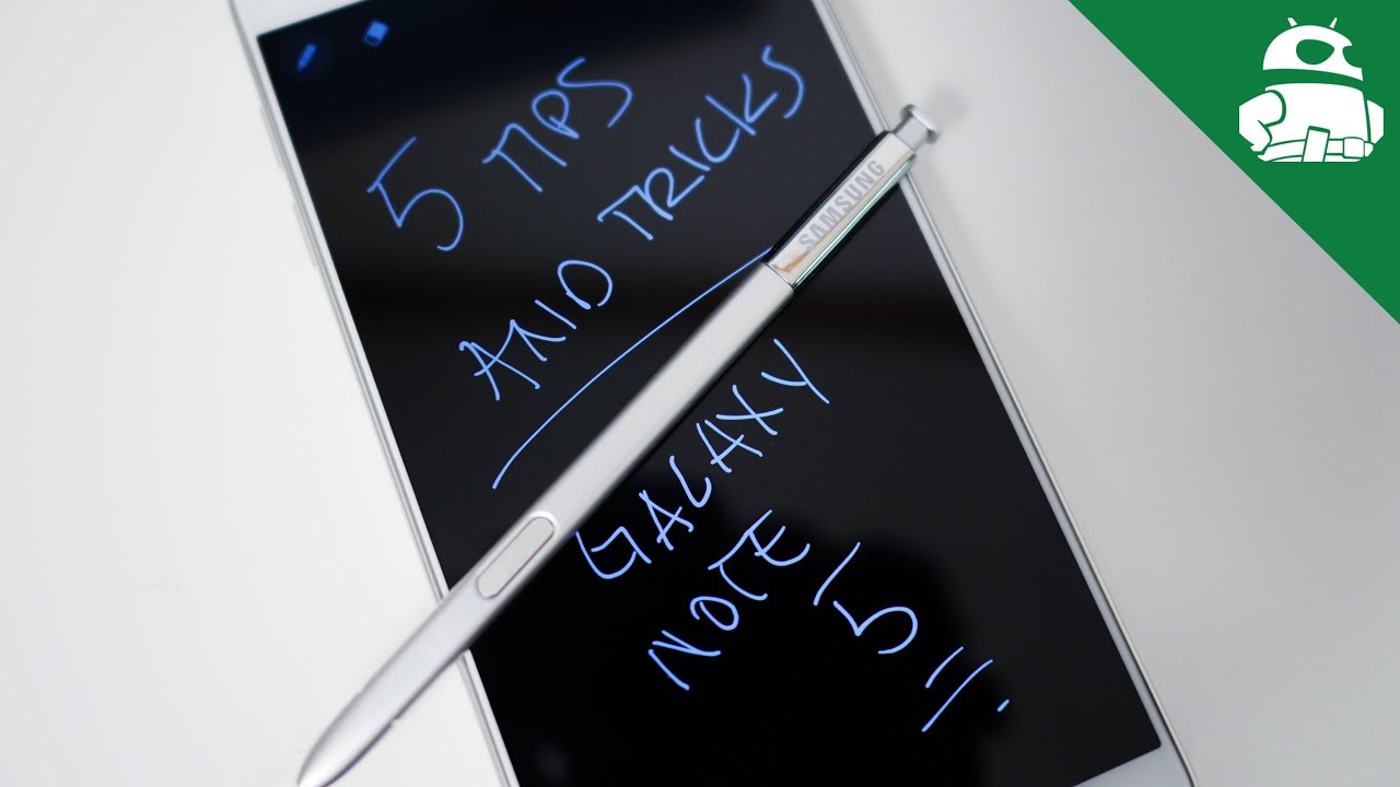 Samsung Galaxy Note 5 - 5 Tips and Tricks!