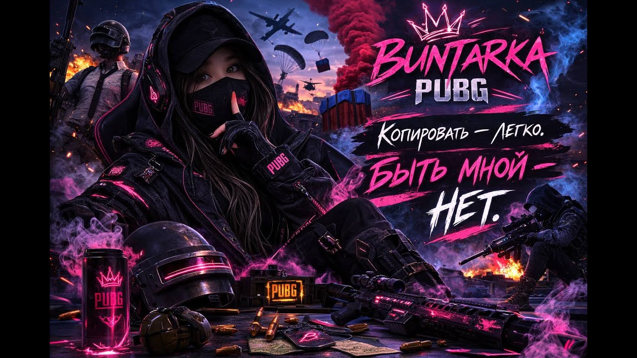 🛑PUBG BUNTARKA🛑НЕ КОПИРУЙ-СОЗДАВАЙ🔥#LiveStream#pubgmobile#Gaming#BUNTARKA