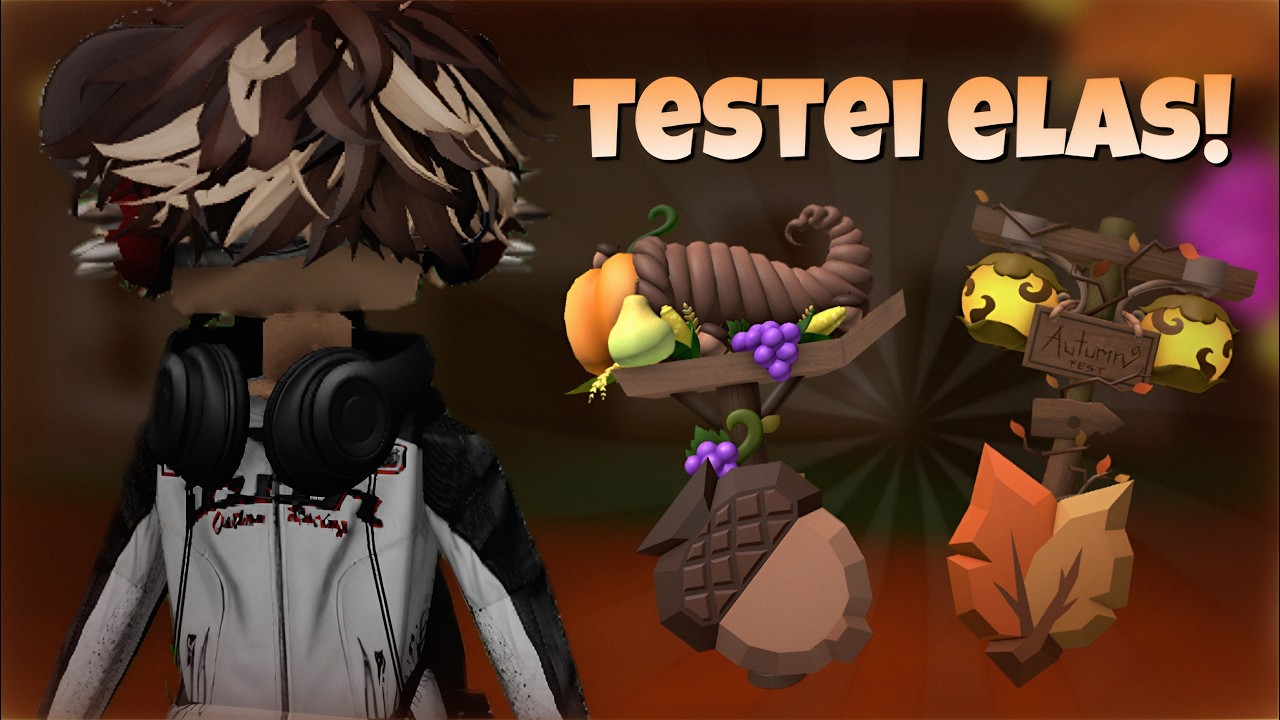 TESTEI A AUTUMN LAMP E A CORNUCOPIA NO MARRETÃO E TEVE PREDICT! | Flee The Facility