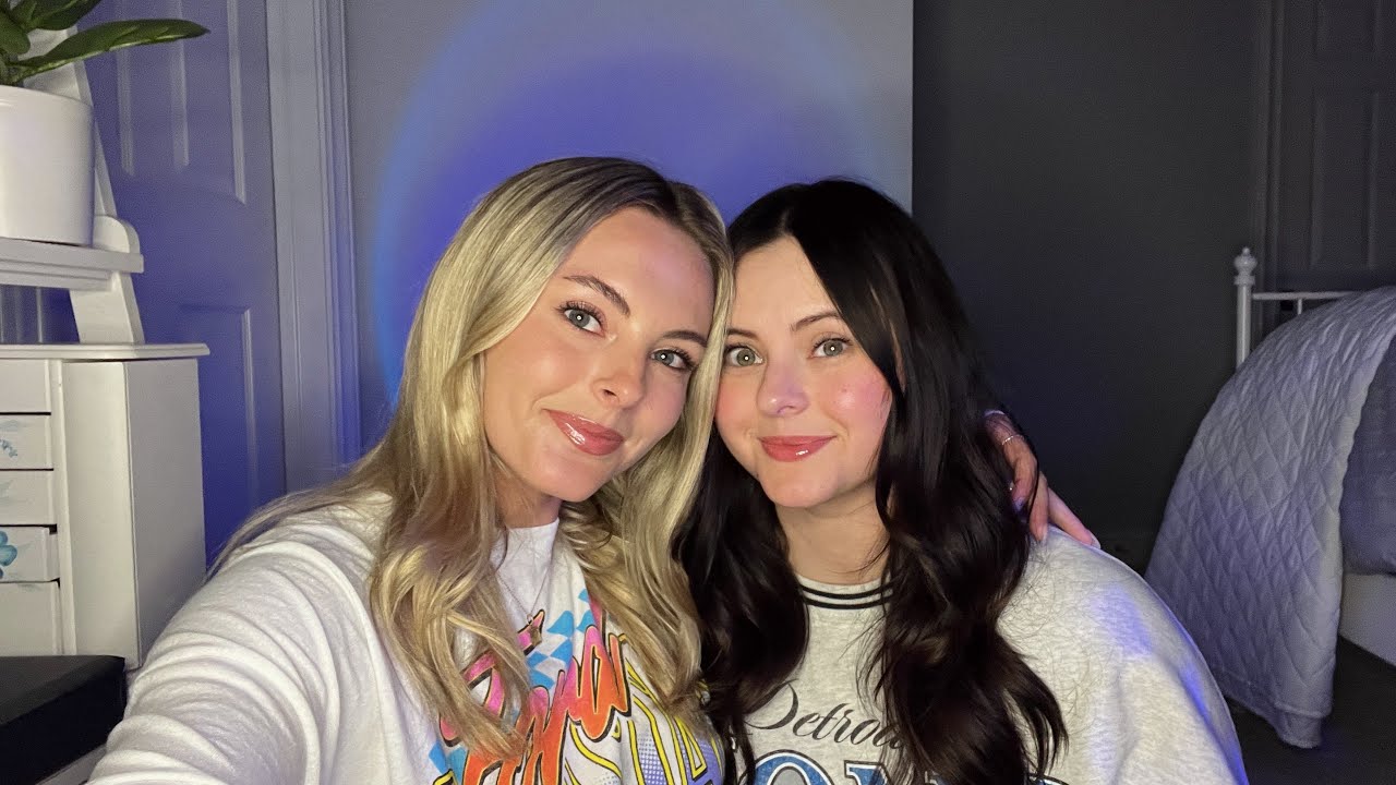Giving my Sister ASMR | Hair Play & Back Scratching