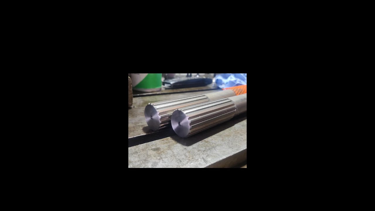 MST driveshafts .... shortening hardened splined shafts ..