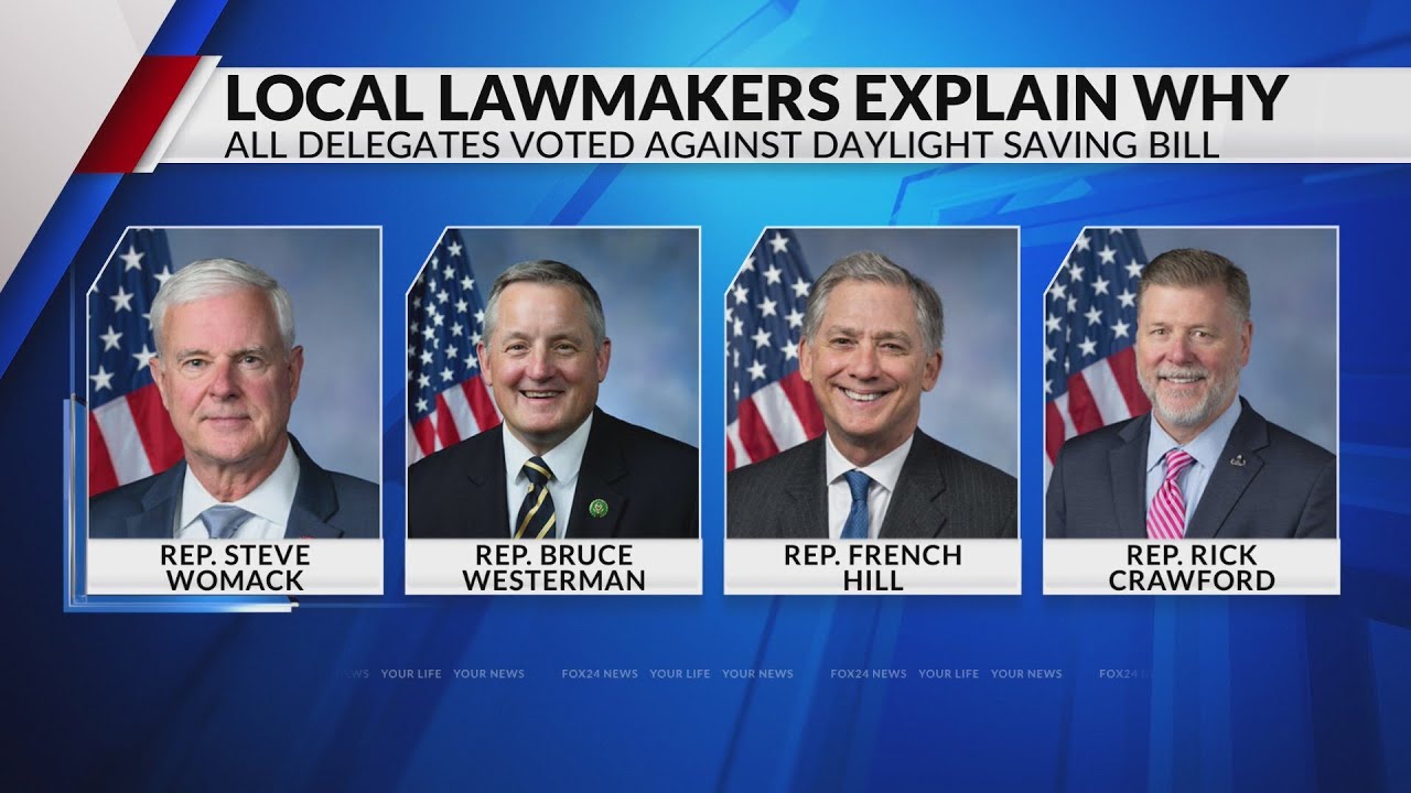Local lawmakers explain why they voted against daylight saving bill