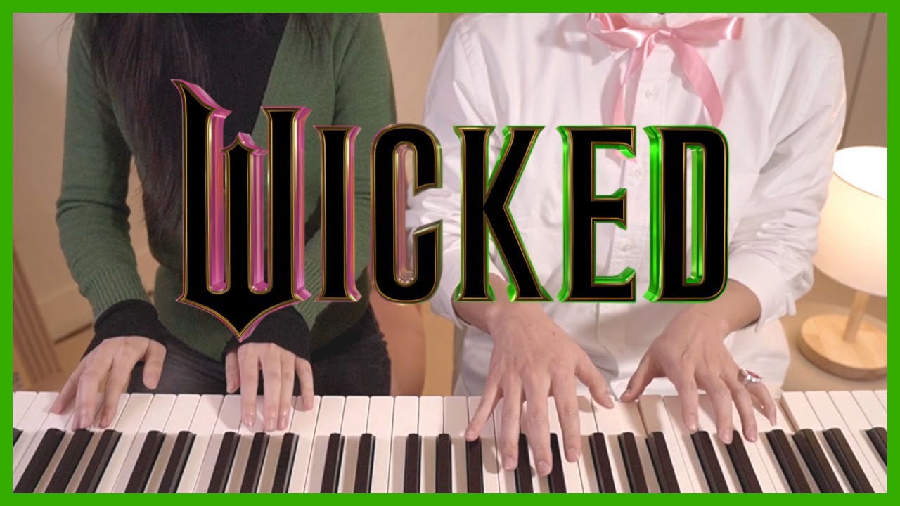 🧙🏻Wicked OST - Popular🧙🏻 4hands piano
