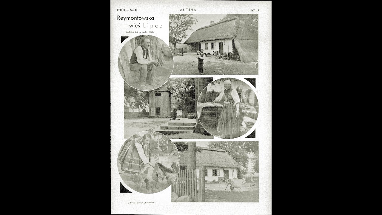 Reymontowska wieś Lipce