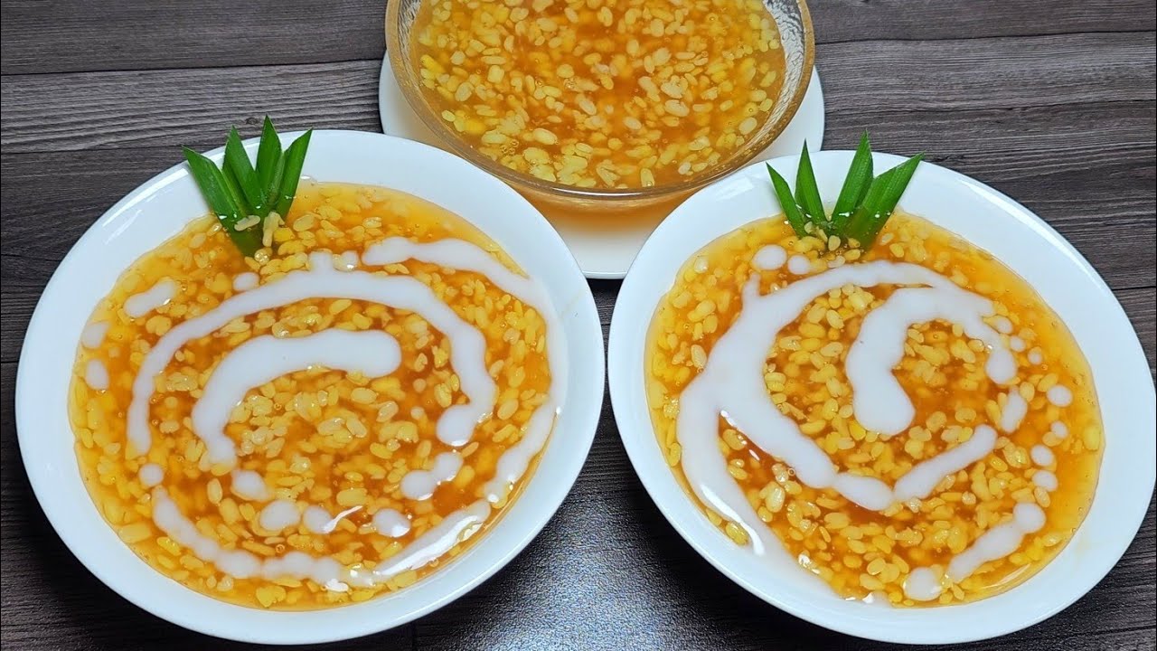 C&aacute;ch nấu CH&Egrave; T&Aacute;O XỌN đậu xanh - CH&Egrave; HOA CAU đường thốt nốt kh&ocirc;ng bị ch&igrave;m - @T&Uacute;L&Ecirc;MIỀNT&Acirc;Y